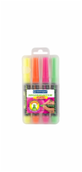Centropen ZNAČKOVAČ TEXTU CENTROPEN 8542 SMĚS BAREV 4 KS FLEXI ZHighlighter SOFT TIP 4 KS