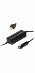 TRX Akyga napájecí adaptér do auta/ 20V/ 3,25A/ 65W/ Square yellow Slim Tip/ pro notebooky IBM/ Lenovo