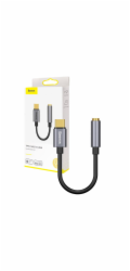 Baseus CATL54-0G Kabelová Redukce z USB-C na 3.5mm Audio Jack L54 (female) Deep Grey