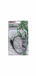 Logo kabelu USB USB-A - miniUSB 0,6 m průhledný (31184)