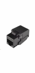 Solarix Samořezný keystone CAT5E UTP RJ45 černý SXKJ-5E-UTP-BK-SA
