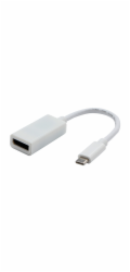 USB adaptér USB (3.1) adaptér, USB C (3.1) M-DisplayPort F, 0, bílý, 4K2K@30Hz