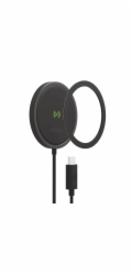 Bezdrátová nabíjecí podložka Zagg Mophie Snap+ – bezdrátová nabíječka kompatibilní s MagSafe 15W (černá)