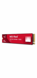 WD Red SN700 4TB, WDS400T1R0C WD RED SSD NVMe 4TB PCIe SN700, Geb3 8GB/s, (R:3400/W:3100 MB/s) TBW 5100