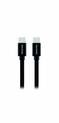 Swissten Datový Kabel Textile USB-C / USB-C 1,2 M Černý