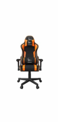 Gembird herní židle Scorpion černá/oranžová