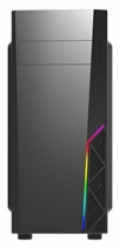 Zalman skříň T8 / middle tower / ATX / 1x120mm / 2xUSB 2.0 / USB 3.0 / RGB / černá