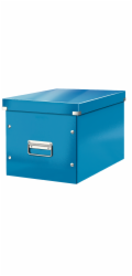 LEITZ Čtvercová krabice  Click&Store, velikost L (A4), modrá