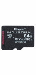 Kingston Industrial 64GB microSDHC, paměťová karta