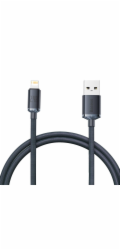 Baseus CAJY000001 Crystal Shine Series Datový Kabel USB - Lightning 20W 1,2m Black