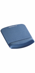FELLOWES podložka pod myš a zápěstí PlushTouch modrá