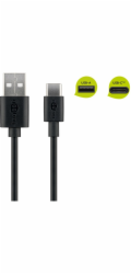 USB 2.0 Kabel, USB-A Stecker > USB-C Stecker