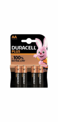 baterie Duracell 1,5  AA  4-pack  blistr