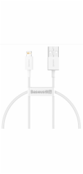 Baseus CALYS-02 Superior Fast Charging Kabel Lightning 2.4A 0.25m White