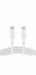 Belkin USB-C na USB-C kabel, 2m, bílý