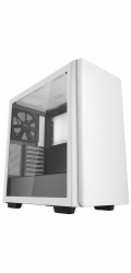 DEEPCOOL skříň CK500 ATX / 2x140 mm fan / 2xUSB 3.0 / USB-C bílá