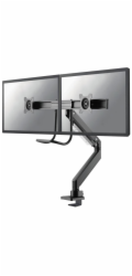 Neomounts NM-D775DX - Montážní sada - plný pohyb - pro 2 LCD displeje - černá - velikost obrazovky: 10"-32" - upevnění svorkou, průchodka, upevnitelné na stůl