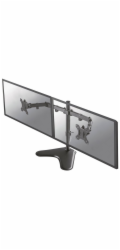 Neomounts FPMA-D550DDBLACK/Držák displeje/na stůl/10-32"/stojan/VESA 100X100/nosn. 2x8kg/2 displeje/černý