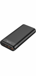 Sandberg 420-62 Sandberg Powerbank 20000mAh, USB-C PD 65W + 2x QC3.0, černá
