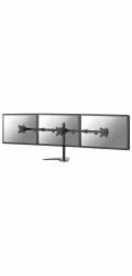 Neomounts FPMA-D550DD3 - Stojan - plný pohyb - pro 3 monitory - černá - velikost obrazovky: 13"-27" - na stůl