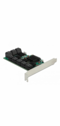 DeLOCK 16 Port SATA PCI Express x4 Karte