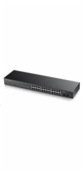 Zyxel GS1900-24 v2 26-port Gigabit Web Smart switch, 24x gigabit RJ45, 2x SFP, fanless