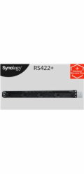 Synology RS422+ RackStation (2C/RyzenR1600/2,6-3,1GHz/2GBRAM/4xSATA/1xUSB3.2/2xGbE/1xPCIe)