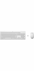 HP 230 Wireless Mouse and Keyboard Combo (White) CZ/SK - bezdrátová klávesnice a myš