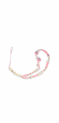 Guess Poutko na Telefon Beads Shell Pink Guess phone charm je stylový, praktický a skvělý doplněk k vašemu pouzdru na telefon. Můžete si jej pověsit na zápěstí, abyste zabránili náhodnému pádu telefo