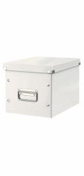 LEITZ Čtvercová krabice  Click&Store, velikost M (A5), bílá