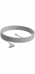 Logitech kabel pro Stolní mikrofony Rally, Prodlužovací kabel, 10m, bílá
