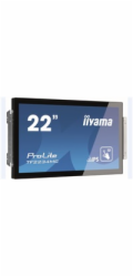 22" iiyama TF2234MC-B7AGB: IPS, FullHD, capacitive, 10P, 350cd/m2, VGA, HDMI, DP, IP65, černý