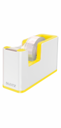 LEITZ Odvíječ pásky  WOW, bílá/žlutá