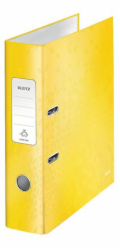 LEITZ Pákový pořadač  180° WOW, A4/85mm, žlutá
