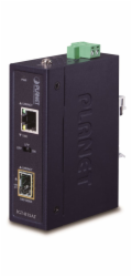 Planet IGT-805AT Planet IGT-815AT konvertor 1x 100/1000Base-T,1x SFP 100/1000-X, ESD+EFT, IP30, -40 až 75°C, malý rozměr
