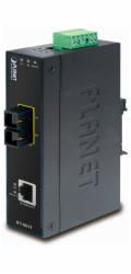 Planet IFT-802T optický konvertor, SC multimode 2km, DIN, IP30, -40 až 75 st.C