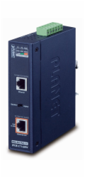 Planet IPOE-171-60W PoE injektor IEEE802.3bt, 60W, DIN, IP30, -40~75°C