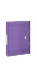 NOBO Box na dokumenty Esselte Colour Breeze, 25mm, levandulová