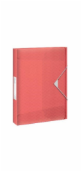 Esselte Colour Breeze PP A4 Aktovka na spisy 6 přihrádek korálová Esselte aktovka na dokumenty Colour Breeze, korálová