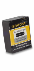 PATONA baterie pro digitální kameru GoPro Hero 3, Hero 3+, Rollei AC420, 1180mAh Li-Pol