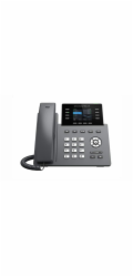 Grandstream GRP2624 SIP telefon, 2.8" TFT bar. displej, 12 SIP účty, 4 pr. tl., 2x1Gb, WiFi, BT