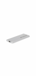 Transcend ESD260C 250GB USB 3.1 Gen2 (USB-C) Externí SSD disk (3D TLC), 520MB/R, 460MB/W, kompaktní rozměry, stříbrný