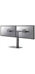 Neomounts FPMA-D865D - Stojan - plný pohyb - pro 2 LCD displeje - černá - velikost obrazovky: 10"-27" - stolní stojan, upevnitelné na stůl