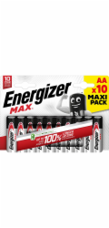 ENERGIZER BATTERIES MAX AA LR6 10 PCS ECO
