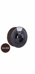 C-TECH Tisková struna (filament) PREMIUM LINE, PLA, mahagonová hnědá, RAL8016, 1,75mm, 1kg
