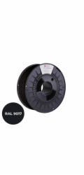 C-TECH Tisková struna (filament) PREMIUM LINE, PLA, dopravní černá, RAL9017, 1,75mm, 1kg