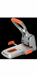 Rapid Velkokapacitní děrovačka Supreme HDC150, 150 listů, stříbrná/oranžová