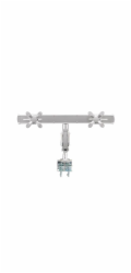 Neomounts FPMA-D940D / Flat Screen Desk Mount (clamp) / Silver