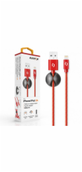 ALIGATOR PREMIUM Datový kabel 2A, Lightning červený