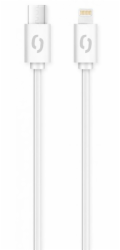 Aligator DATKP34 POWER 3A, USB-C/Lightning, 1m, bílý Datový kabel ALIGATOR POWER 3A, USB-C/Lightning, 1m, bílý